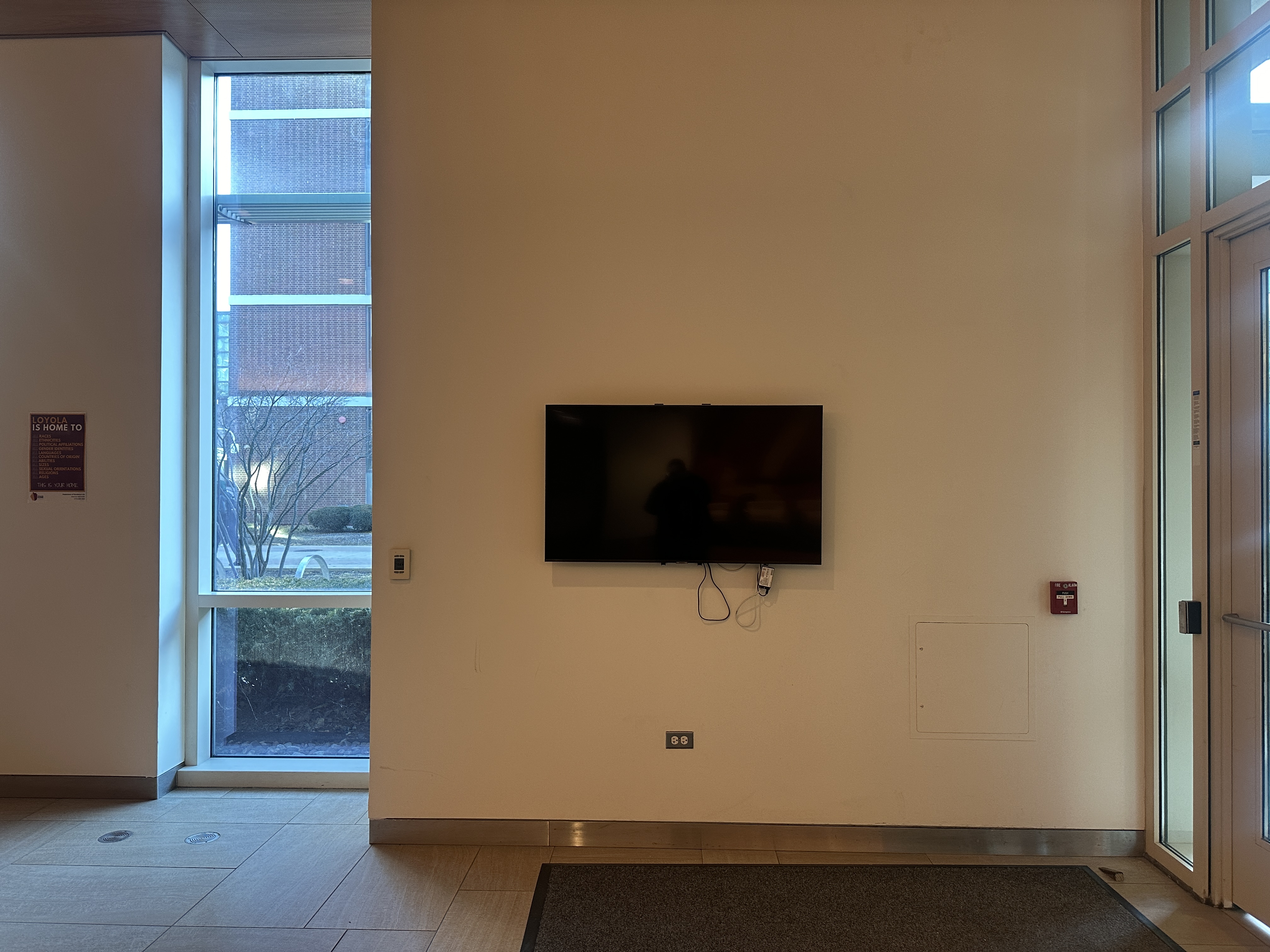 de Nobili Hall Digital Signage